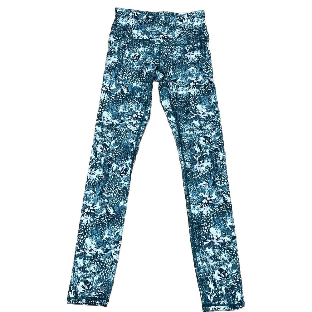 GAIAM- XS High‎ Waist Ankle Floral Leggings NEW NWT